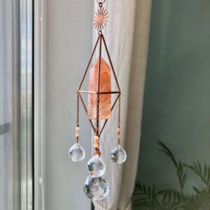 Łapacz słońca z kwarcem ognistym